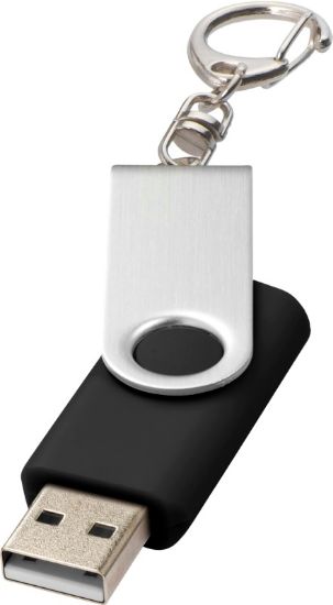 Immagine di USB Rotate con portachiave - 1Z400