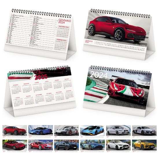 Immagine di Calendario da tavolo Auto Sportive PA406